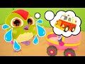 The toy penguin needs help! Baby cartoons for kids. Funny stories for kids. Hop Hop the Owl episodes