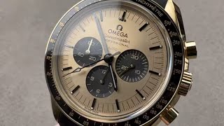 Omega Speedmaster Moonwatch Moonshine Gold 310.62.42.50.99.001 Omega Watch Review
