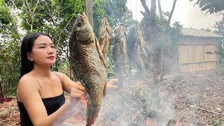 Run My Life : Full Video Sister Couple Survival in The Forest,Full 90 Days Catching Wild Big Fish