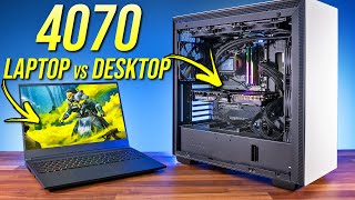 RTX 4070 Laptop vs Desktop - BIG Differences!