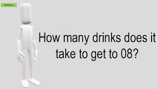 How Many Drinks Does It Take To Get To 08