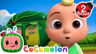 Wash Wash Wash the Bus! 🚌| Cocomelon Animal Time - Nursery Rhymes