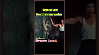 Bruce Lee Double Nanchacku / The way of the dragon #brucelee #martialarts #trending #shorts