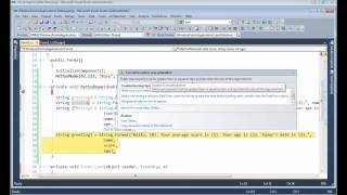 CodeRush Feature Workshop: Improving String.Format Part 2