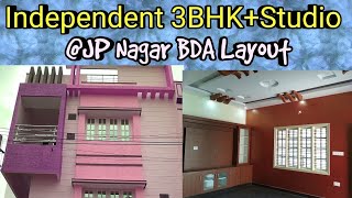 20x30 North Facing 3BHK Duplex + Studio Home Plan at Bangalore