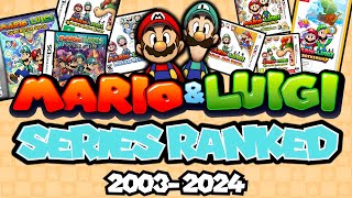 What is the BEST Mario and Luigi Game in 2024? (All 8 RANKED including BROTHERSHIP!)