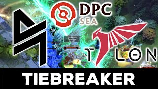 TALON ESPORTS vs BLACKLIST - MAJOR TIEBREAKER !!! DPC SEA 2023 TOUR 1 DIVISION 1 DOTA 2