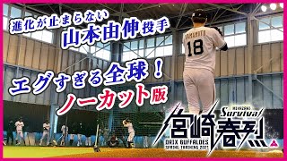 【CAMP】山本由伸投手 ライブBP（ノーカット版）