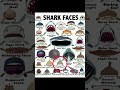 types of sharks faces 🥶 bull shark