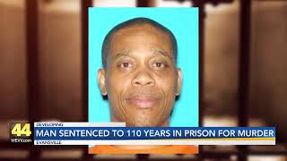 Evansville Man Sentenced to 110 Years in Prison for 2019 Double Murder