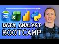 Data Analyst Bootcamp (FREE 35+ Hour Full Course) - SQL, Excel, Power BI, Python, AI & GitHub