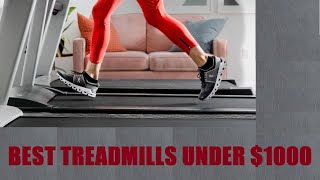 Top 10 Best Treadmills Under 1000 Dollars (For Workout In 2021)