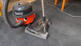 Turbocat Turbo brush on Henry 160 Vacuum cleaner!  First look \u0026 Demonstration