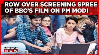 Row Over Screening Of BBC's Documentary On PM Modi | TISS Students Watch Movie Defying Ban
