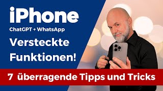 6 tricks for your iPhone that you should know + ingenious WhatsApp/ChatGPT trick!