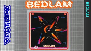 Bedlam - Vectrex [Longplay]