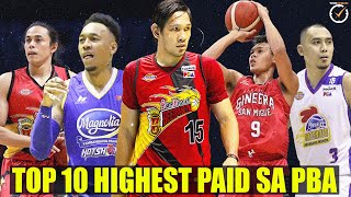 TOP 10 PLAYER NA PINAKAMALAKING BAYAD SA PBA NGAYONG 2023