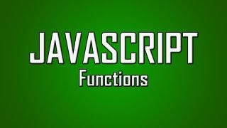 Learn JavaScript - #10 - Functions