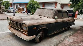 Restoring the 1989 Shanghai car - Spa for an old and worn-out classic car.