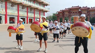 ［參拜麻豆代天府五府千歲］［乩身參禮 震撼人心麻豆鼓 慶順境落地吹 將爺 麻豆寮廍里 護安宮 東嶽殿 麻豆天后宮 麻豆文衡殿］麻豆龍鳳閣萬仙復興堂甲辰年金籙慶成祈安謝土禳熒三朝福醮諸神巡安遶境大典2