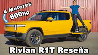 Rivian R1T reseña - ¡0-100km/h, 1/4 milla y prueba off-road!