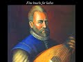 John Dowland - Fine knacks for ladies