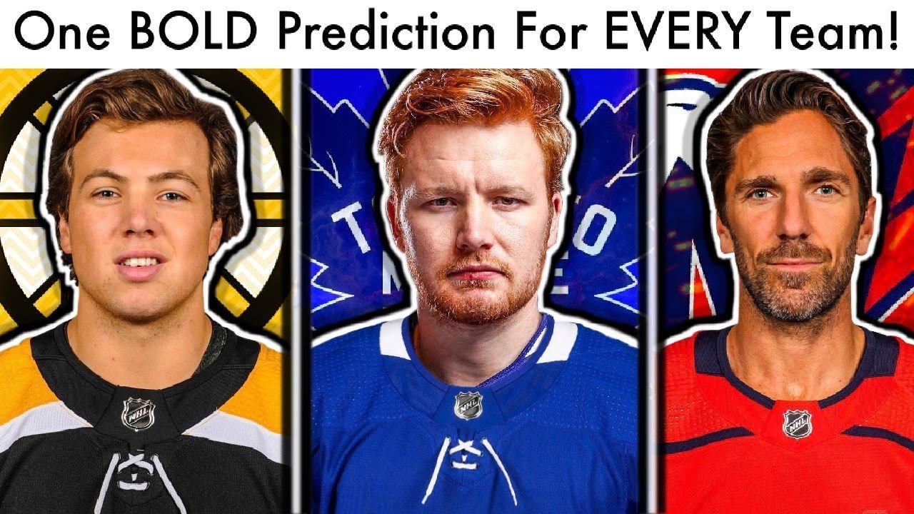 One BOLD Prediction For EVERY NHL Team! (Hockey Rankings & Maple Leafs ...