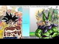 Goku VS Cell POWER LEVELS Over The Years (DB/DBZ/DBGT/DBS/DBH)