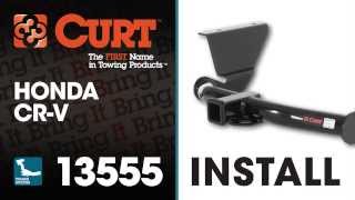Trailer hitch Install: CURT 13555 on Honda CR-V