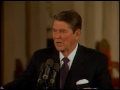 President Reagan’s 26th Press Conference in the East Room on July 24, 1984