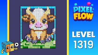 Pixel Flow Level 1319 (Hard) Walkthrough Solution
