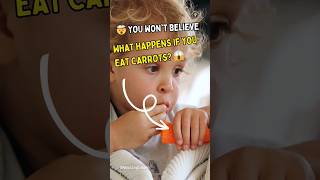 🧡🥕 Can Eating Carrots Turn Your Skin Orange? The Truth Behind Carotenemia! #shorts  #factsshorts