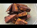 easy vegan air fryer tofu recipes tofu steaks. smoky tofu bites. shredded bbq tofu.