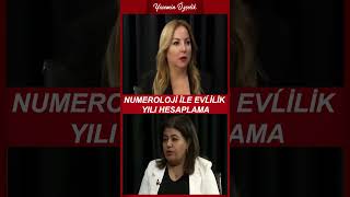 NUMEROLOJİ İLE EVLİLİK YILI HESAPLAMA #shorts