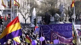 Spain rally: Podemos holds Madrid mass 'March for Change'