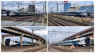 （2023.4.12）JR東日本東海道線特急踊り子4号・8号　走行シーン