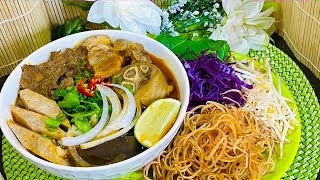 CÁCH NẤU BÚN BÒ HUẾ BẰNG NỒI ÁP SUẤT, NHANH, GỌN, NGON