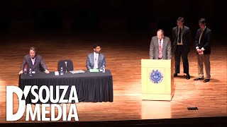 Debate: D'Souza vs. Christopher Hitchens on "Does God Exist?"
