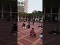 Suasana buka bersama di Masjid Istiqlal 1444 H