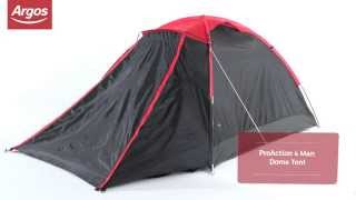 ProAction 4 Man Dome Tent Argos Review