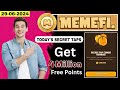 Memefi Secret Tap Combo Reward | Memefi 4,000,000 Coins Code | #memefi Secret Code