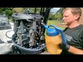 yamaha 4 stroke f115 annual engine service