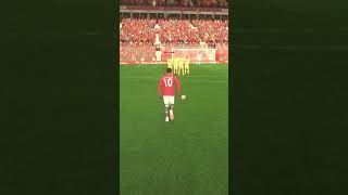 EA FC 24 | RASHFORD SCORES FREE KICK FOR MANCHESTER UNITED | FIFA 24