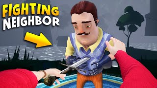 DEFEATING THE NEIGHBOR!!! (Boss Battle) | Hello Neighbor Gameplay (Mods)
