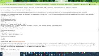 JQuery each method