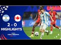Argentina🇦🇷 vs Canada🇨🇦 2-0 Highlights & All Goals | Copa America 2024 ｜Messi DiMaría