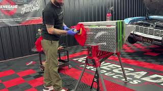 Polishing Diamond Plate with Liquid Metal Polish | Renegade Products