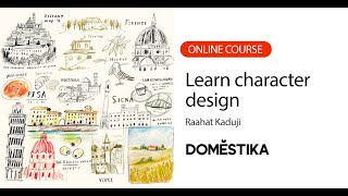 Character Design Sketchbook: Storytelling with Pencil A course by Raahat Kaduji | Domestika English