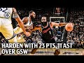 James Harden 23 PTS, 11 AST in Win Over Warriors Highlights | LA Clippers