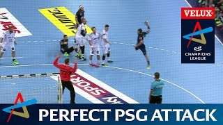 Perfect PSG attack | Round 1 | VELUX EHF Champions League 2016/17